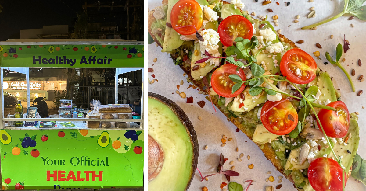 Healthy Affair cart and Avocado Toast In India